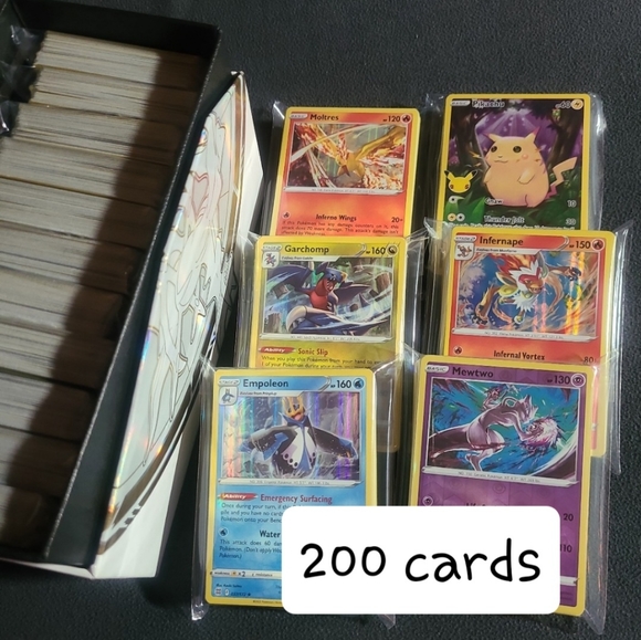 Pokemon Other - Pokemon Card Bulk Lot of 200